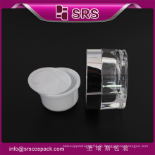 Leere Kosmetikbehälter Acryl Creme Jar Und Clear 50ml Luxus Kosmetik Verpackung